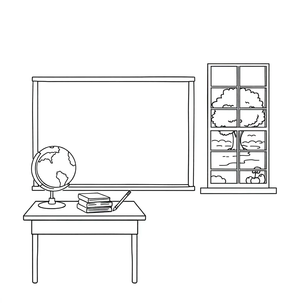 Spelling practice illustration