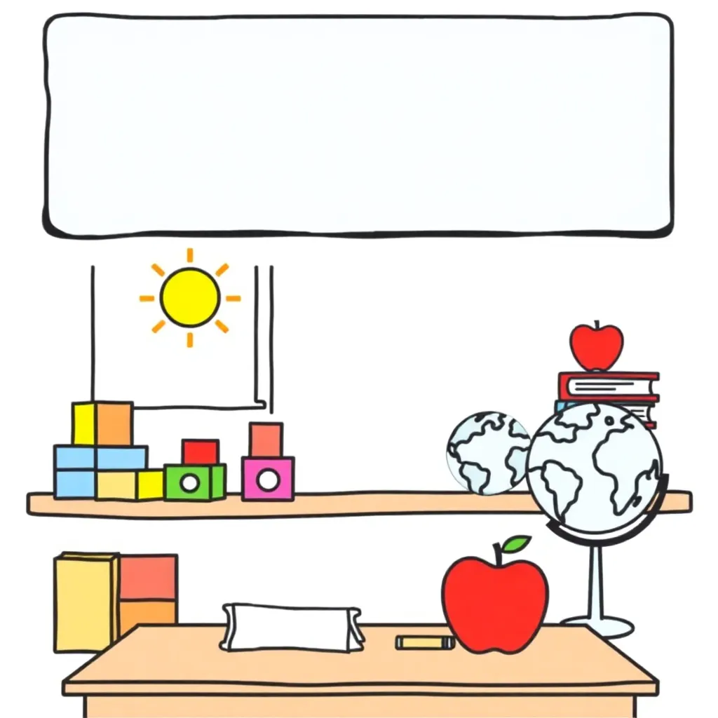 Happy children reading books