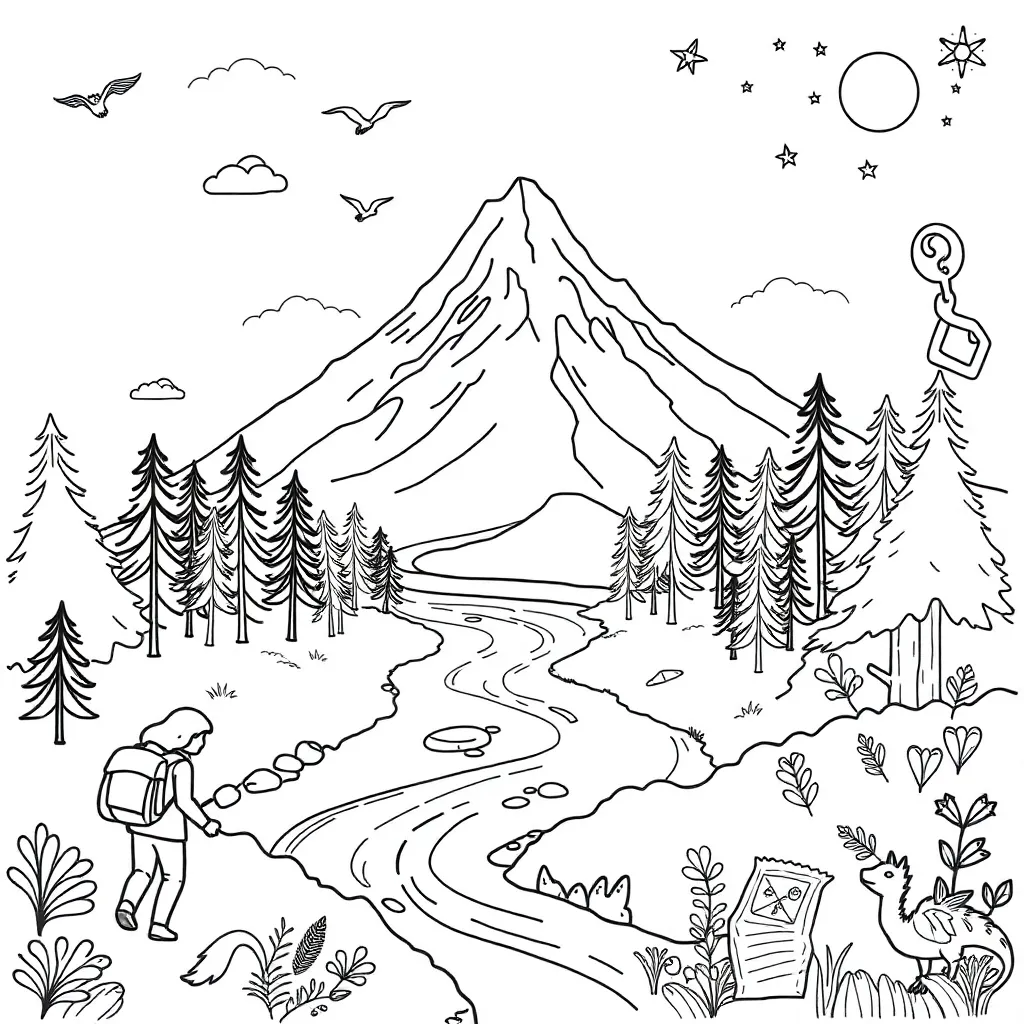 Books and storytelling illustration