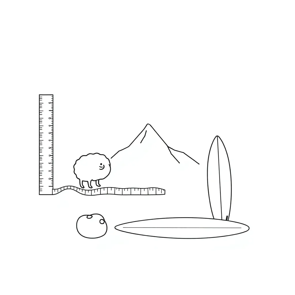 Measurement tools illustration