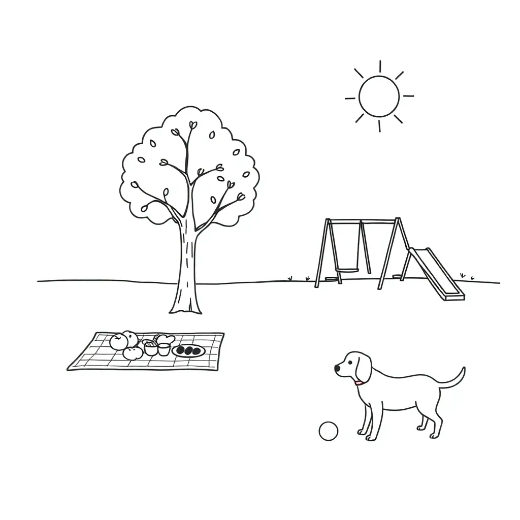 Farm animals illustration