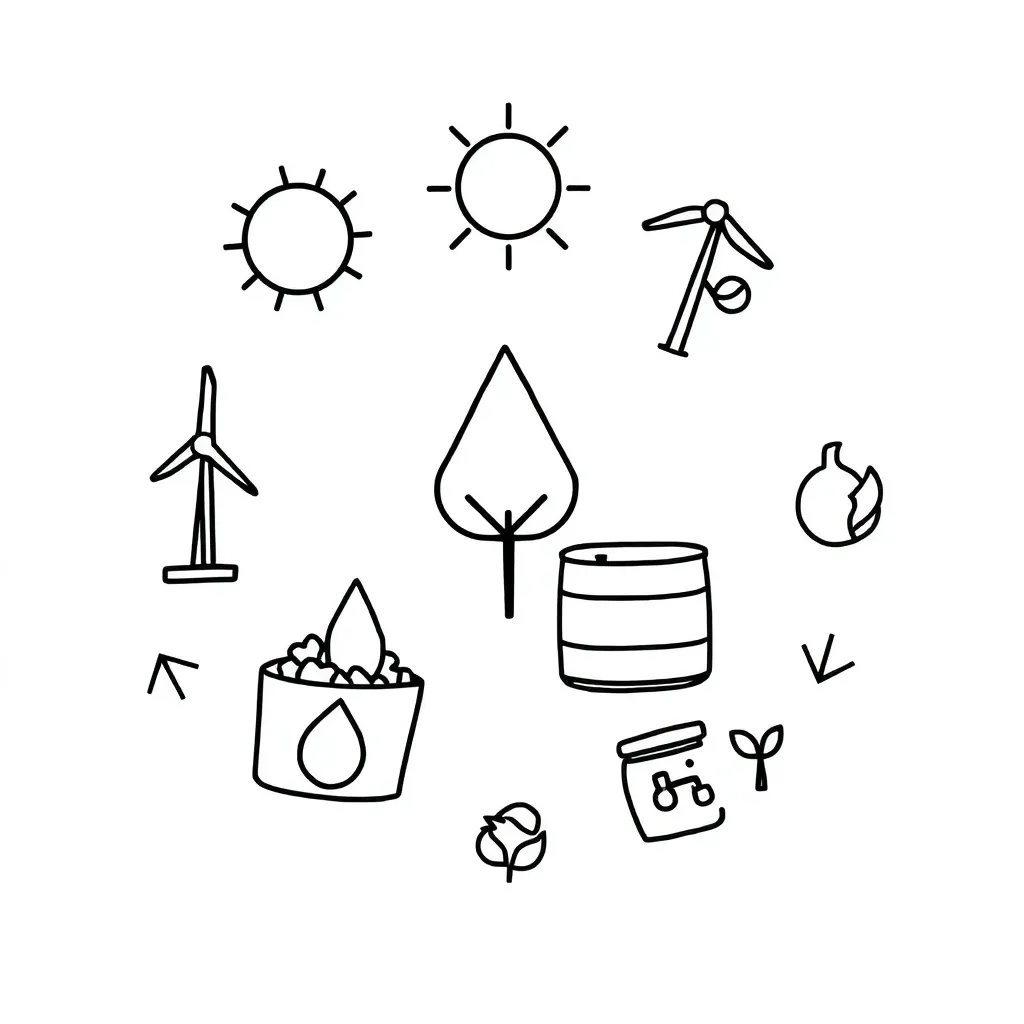 Natural resources illustration