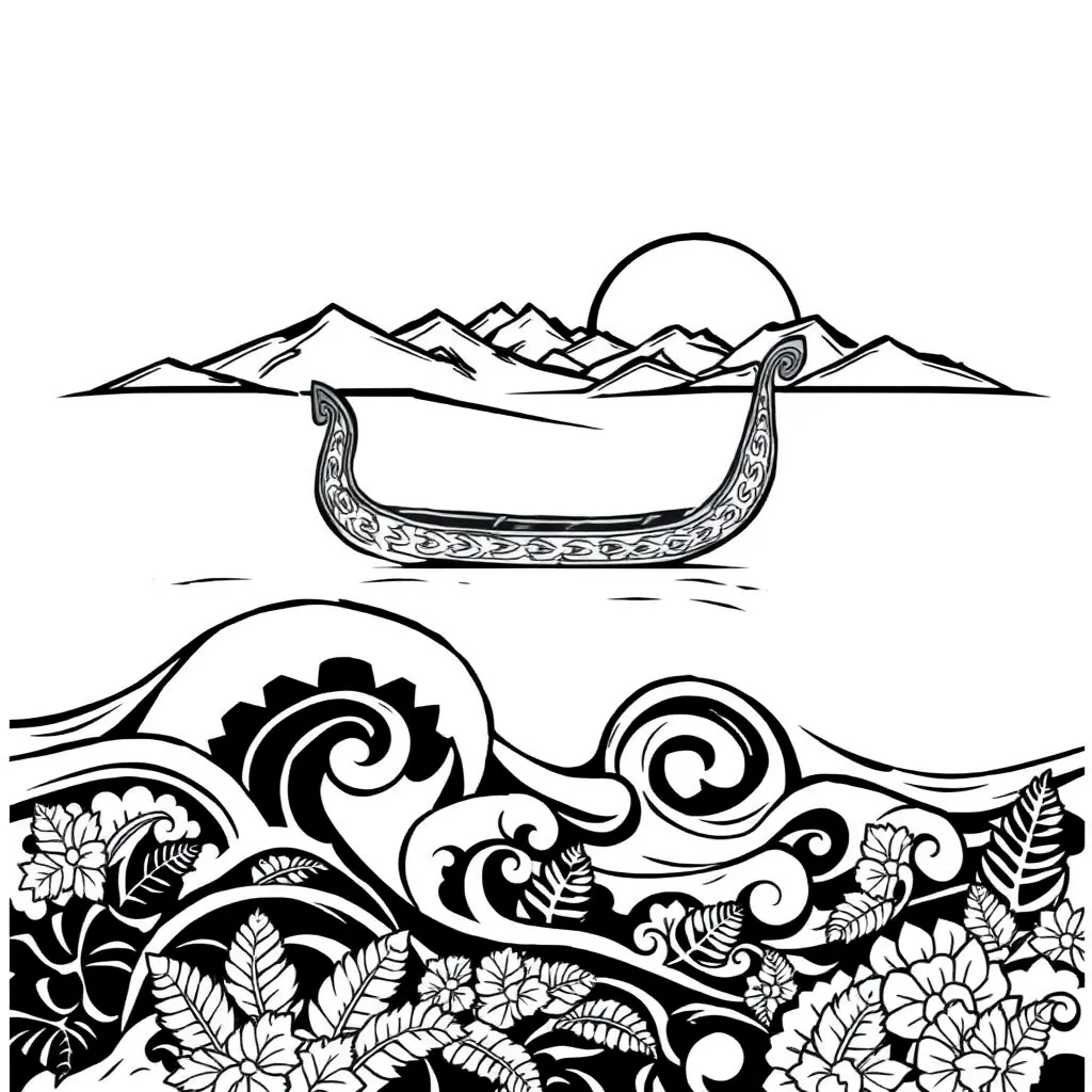 Ice melting and water boiling illustration