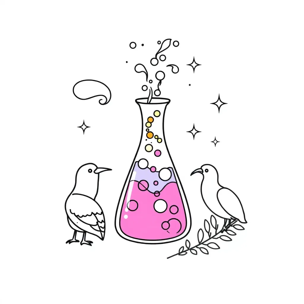 Elephant toothpaste experiment illustration