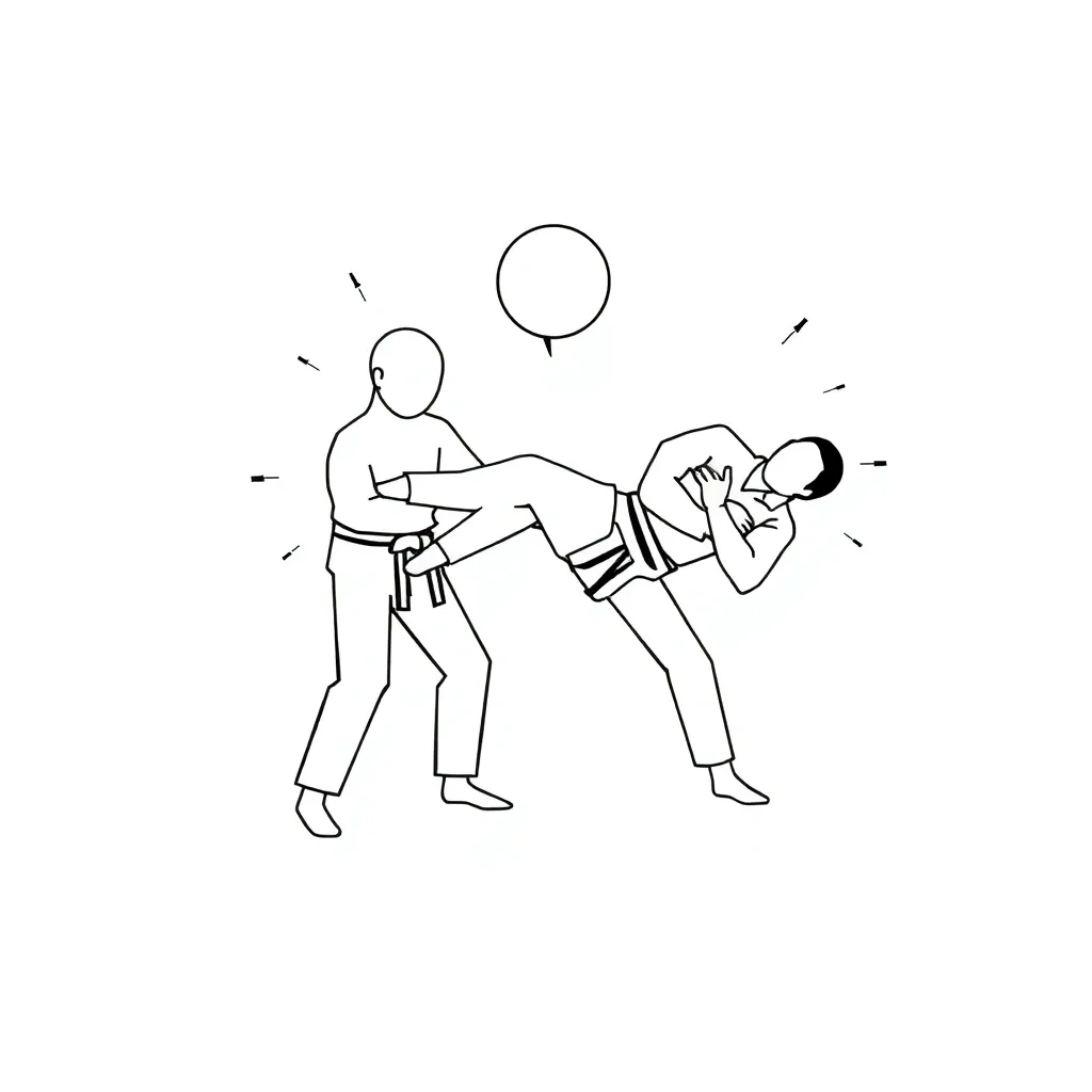 Tactical training illustration
