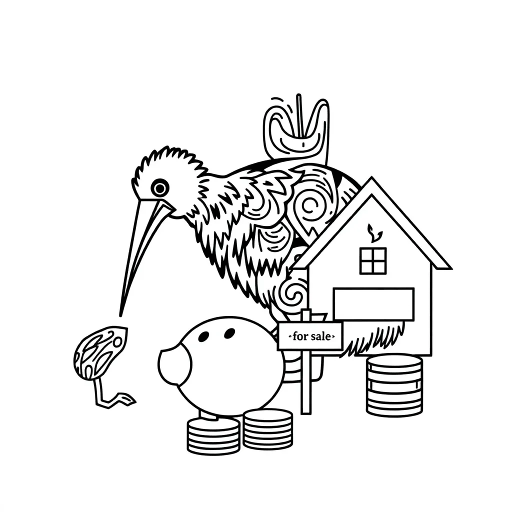 Money and borrowing illustration