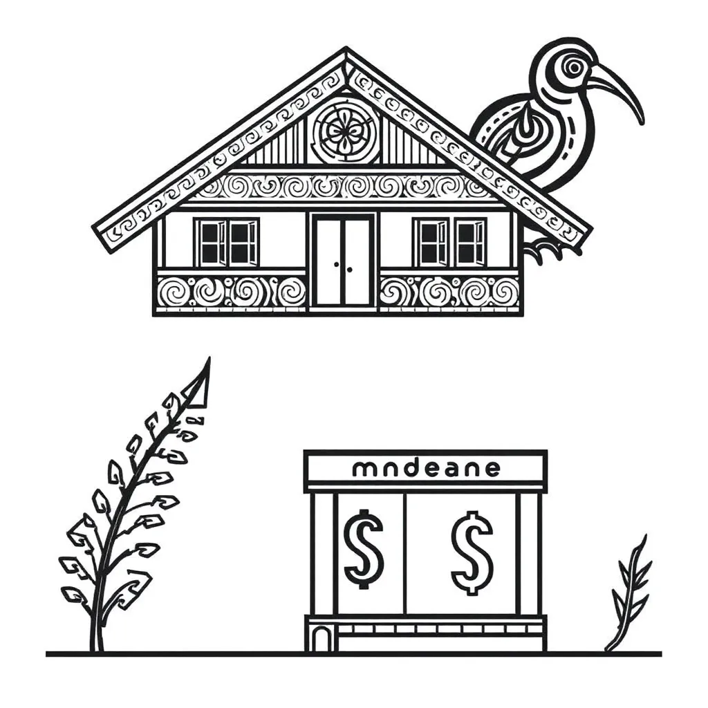 New Zealand businesses and finance icons