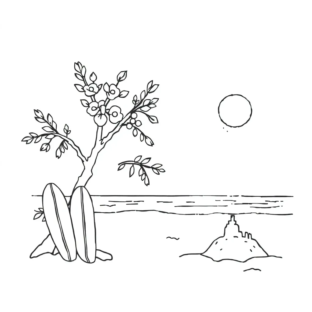 Holiday activities illustration