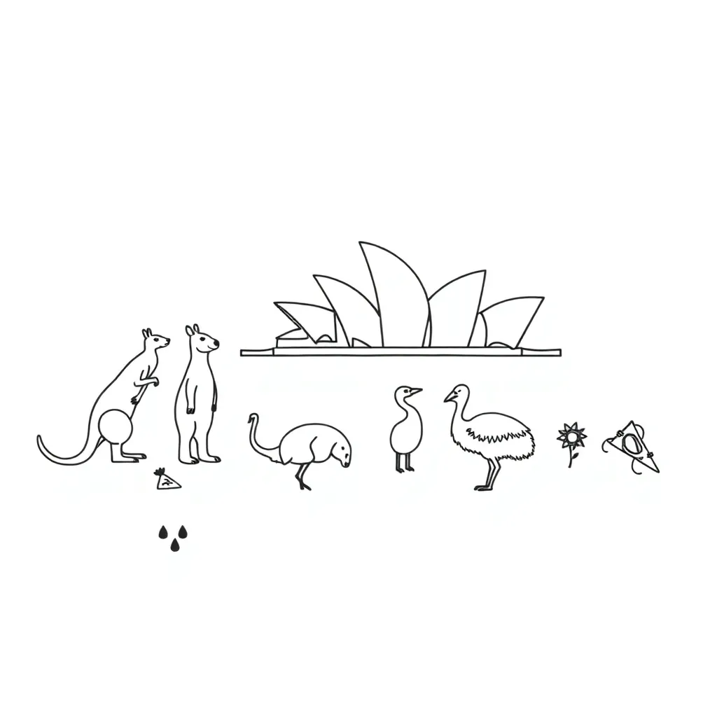 Fractions and shapes illustration
