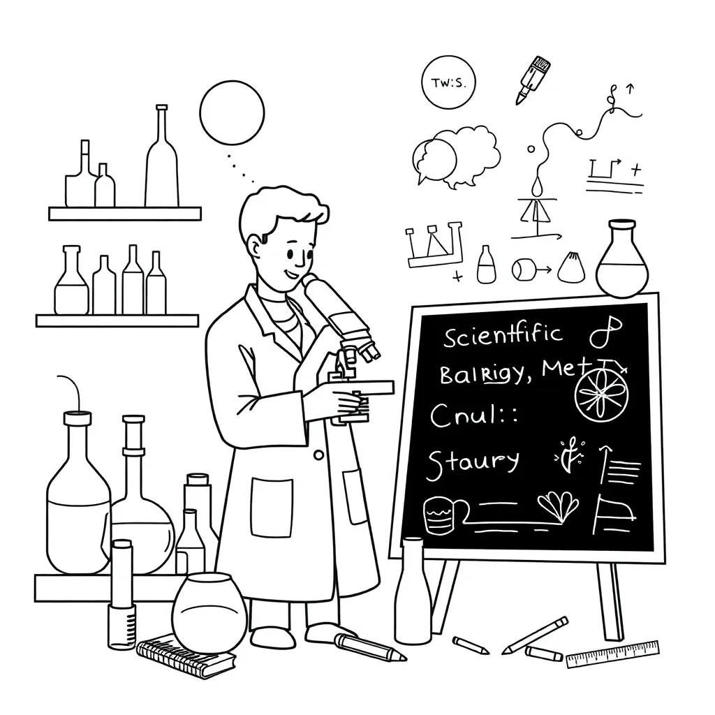 Scientists working with tools and equipment