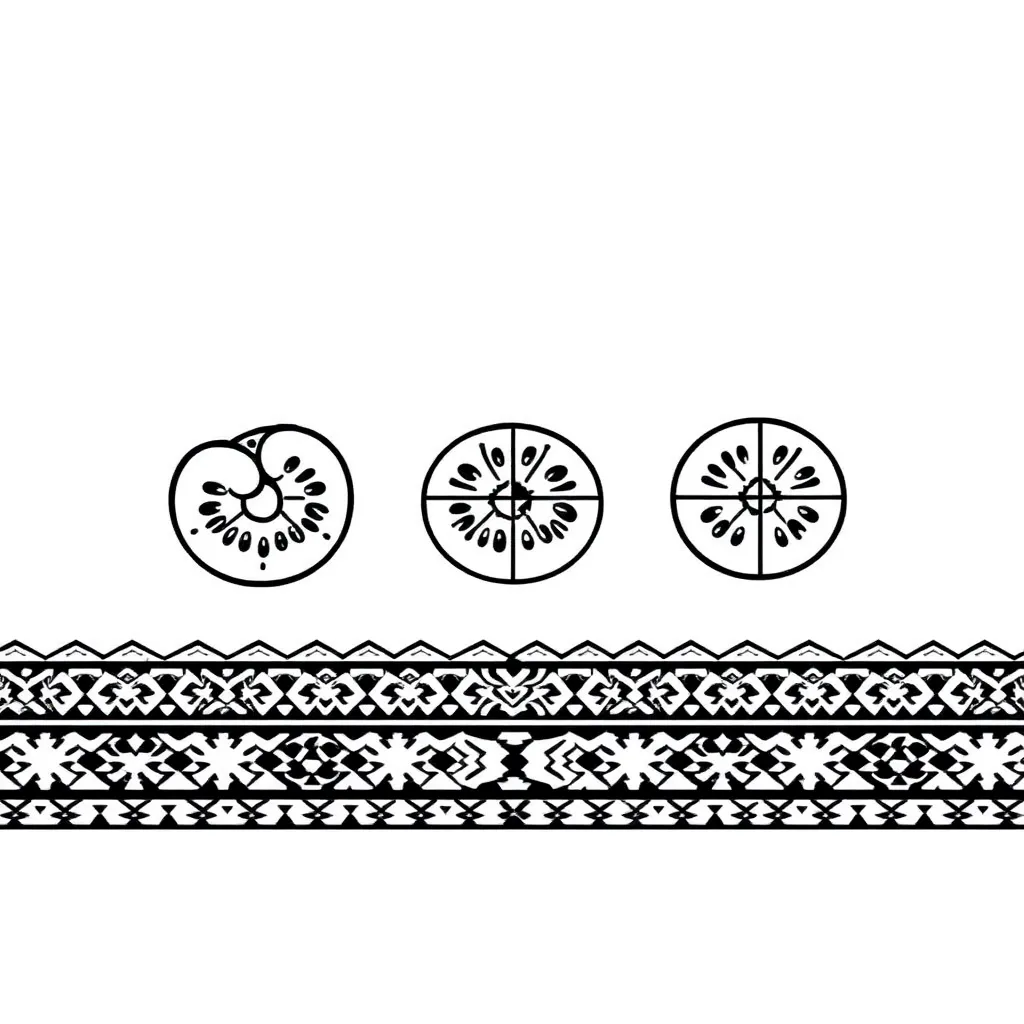 Fractions illustration showing parts of a whole