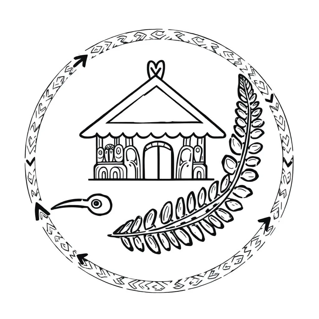 New Zealand timeline illustration