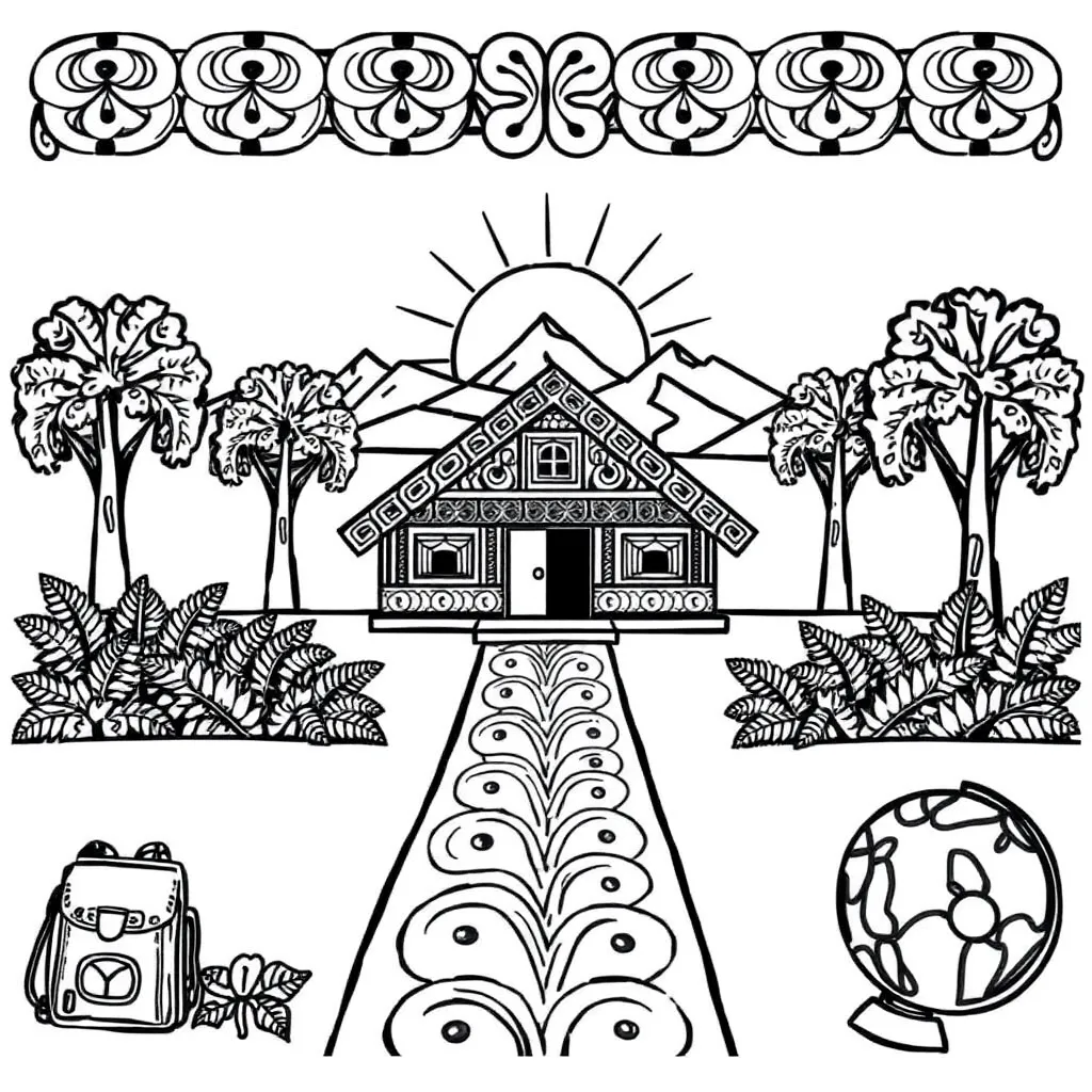 Worksheet illustration