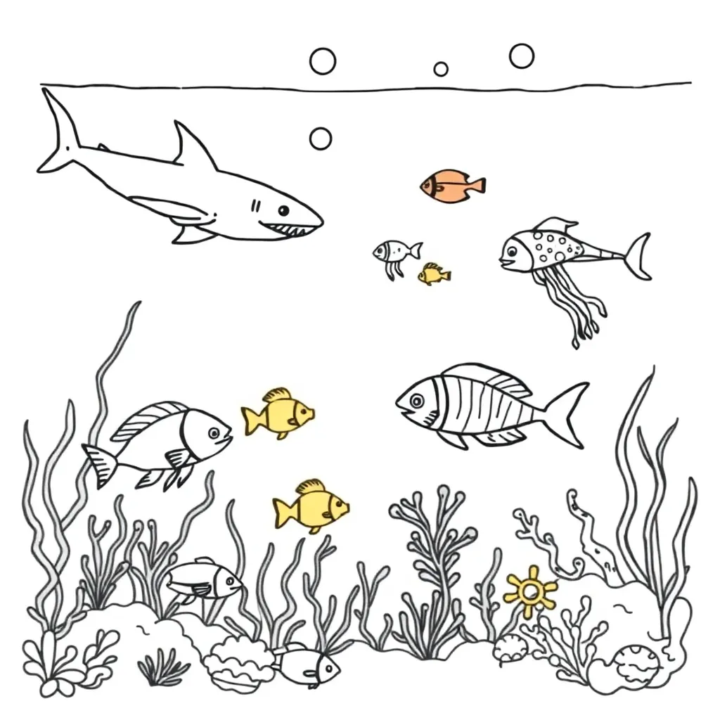 Newport Aquarium with colorful fish and marine life