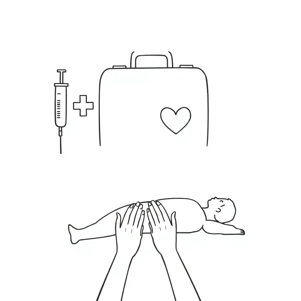 Naloxone nasal spray illustration