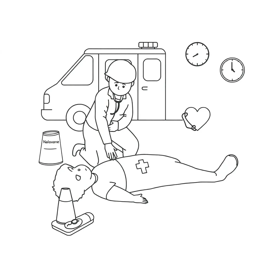 Emergency response illustration