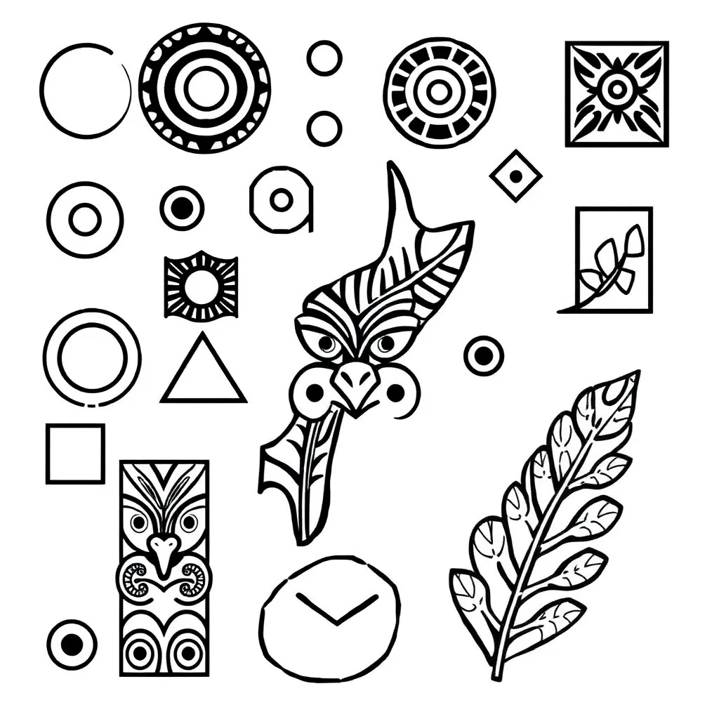 Geometric shapes illustration