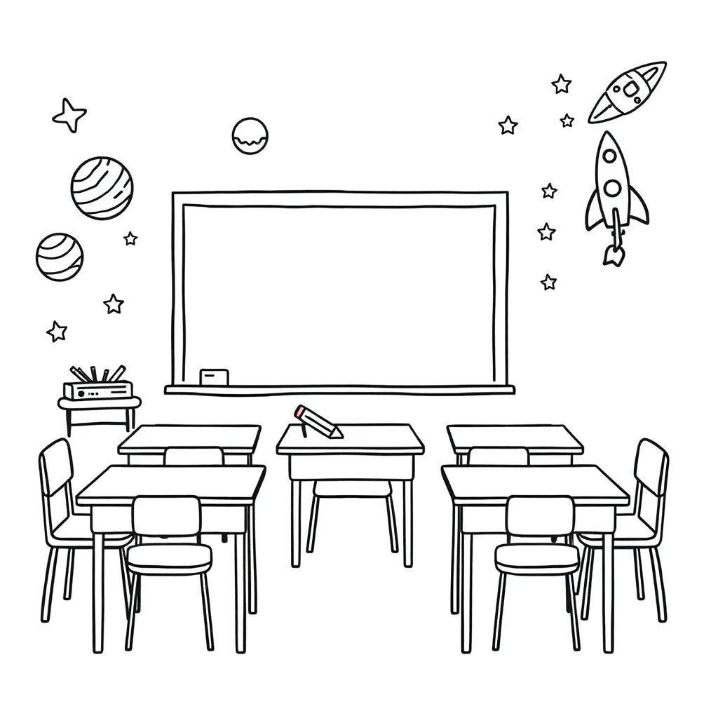 Space Coast rocket launch illustration