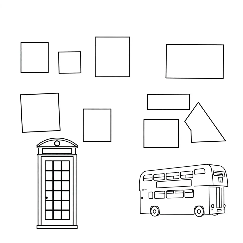 Various quadrilateral shapes