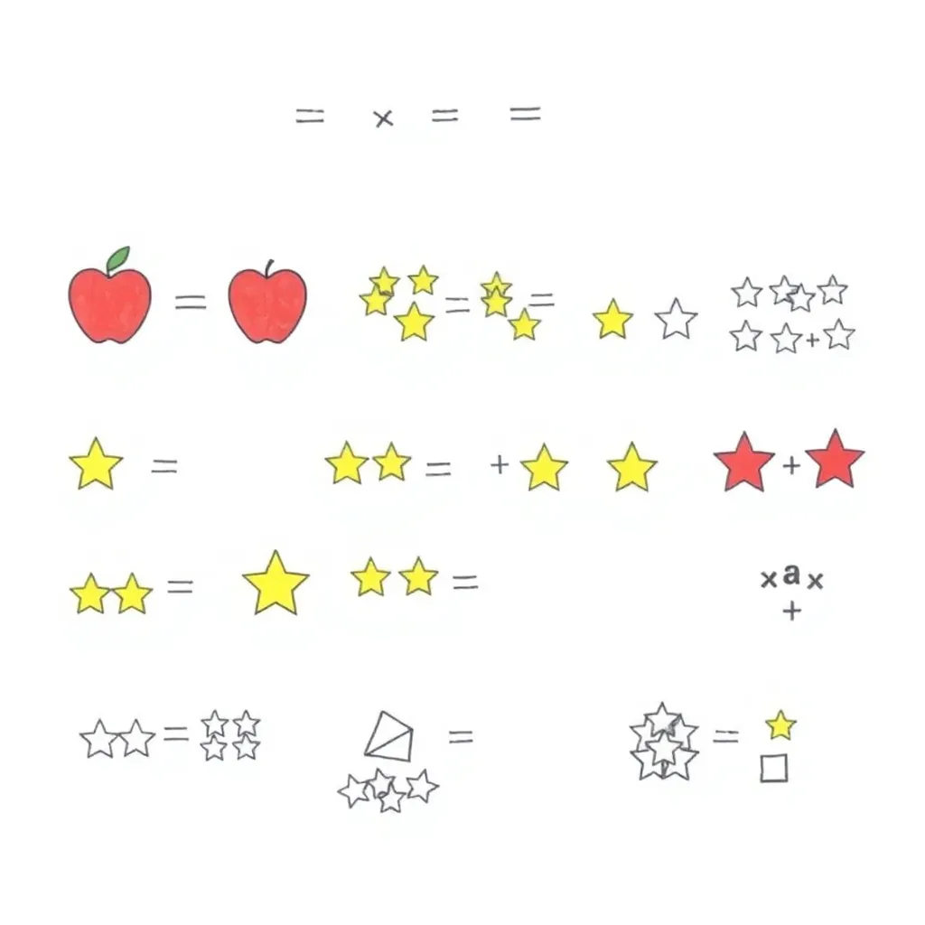 Student solving multiplication problems