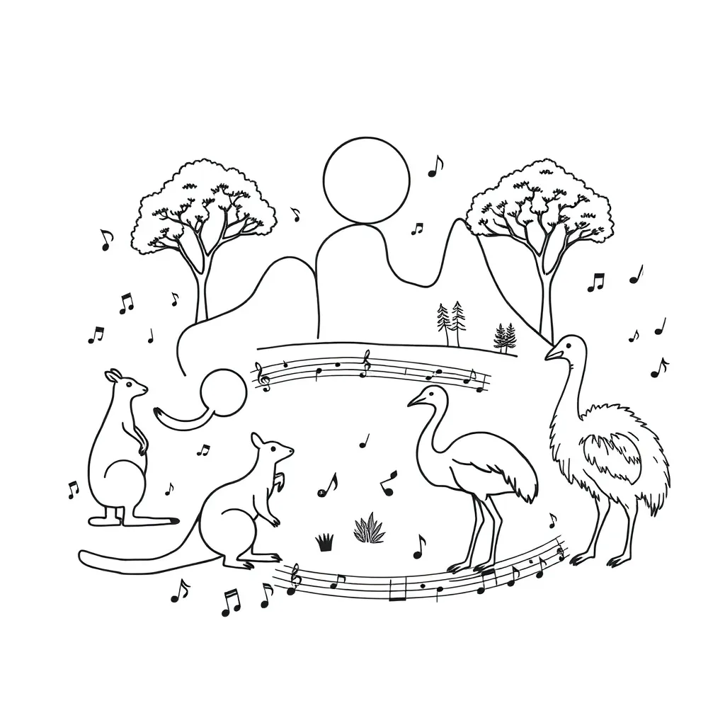 Children listening to sounds with hands cupped to ears