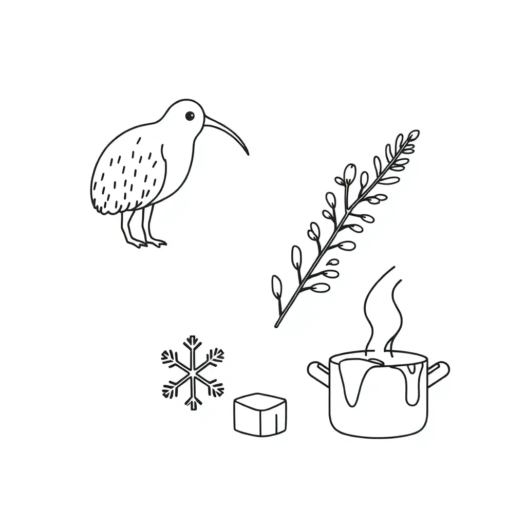 Science experiment illustration