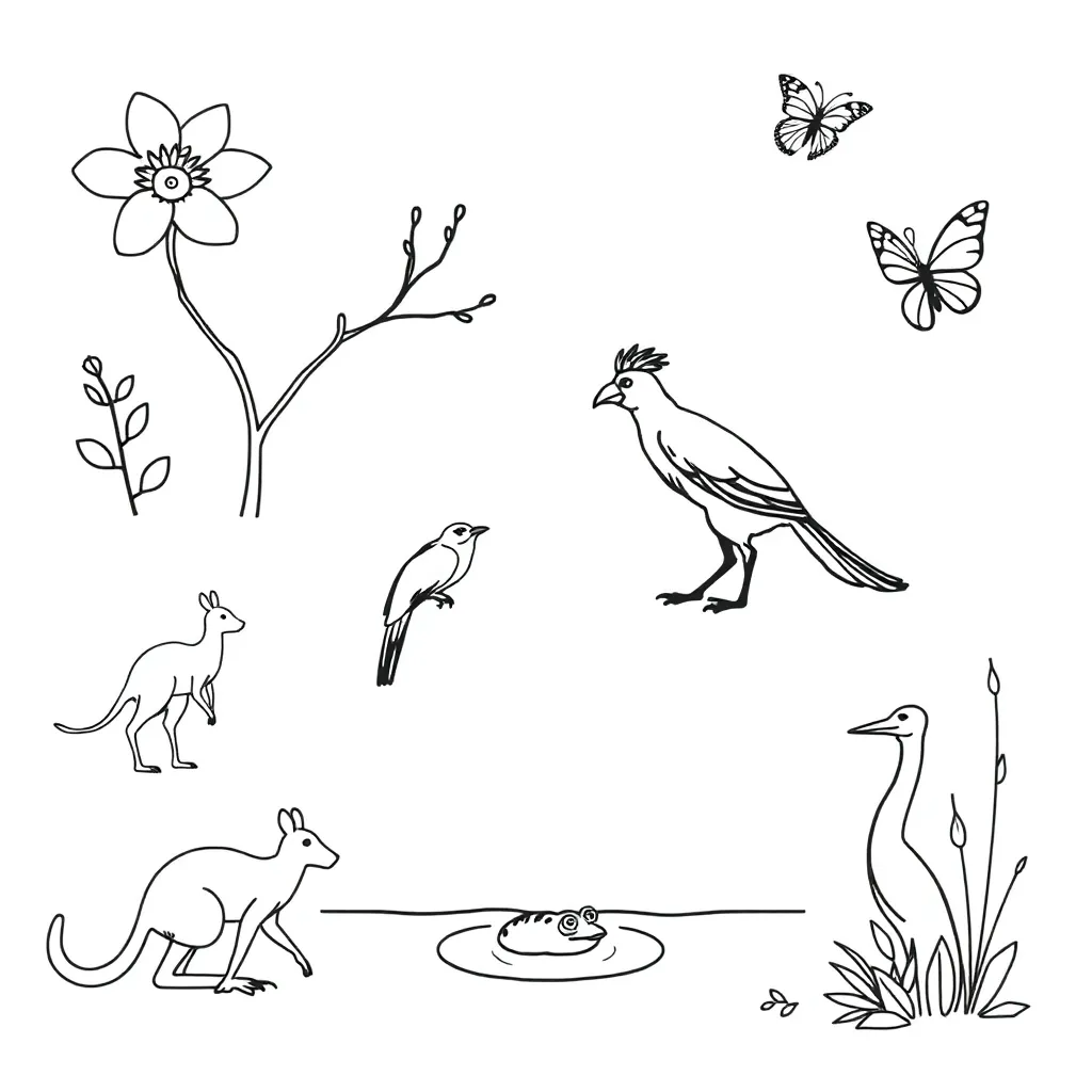 Worksheet illustration