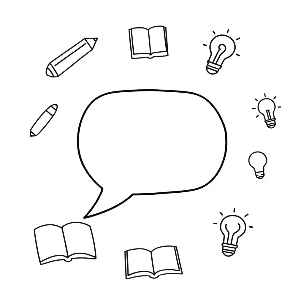 Student writing with quotations