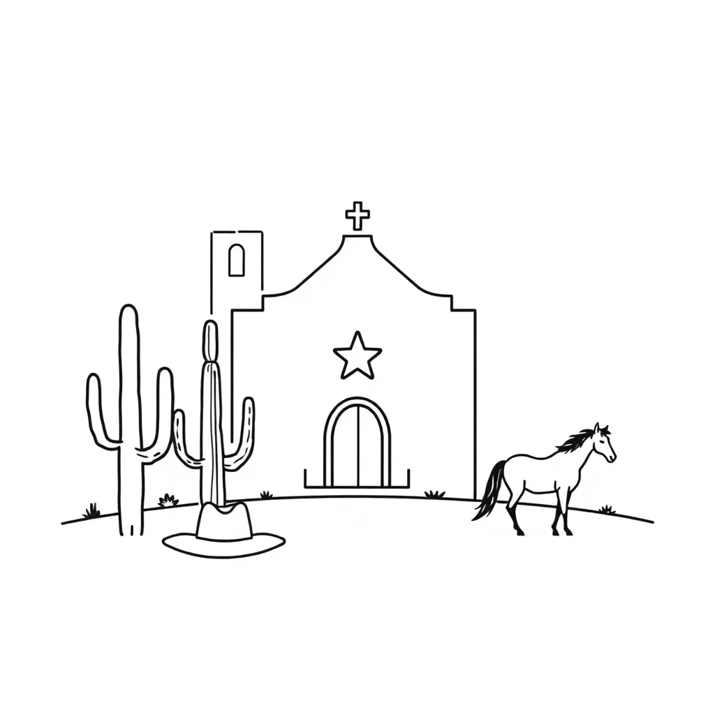 Texas Revolution illustration