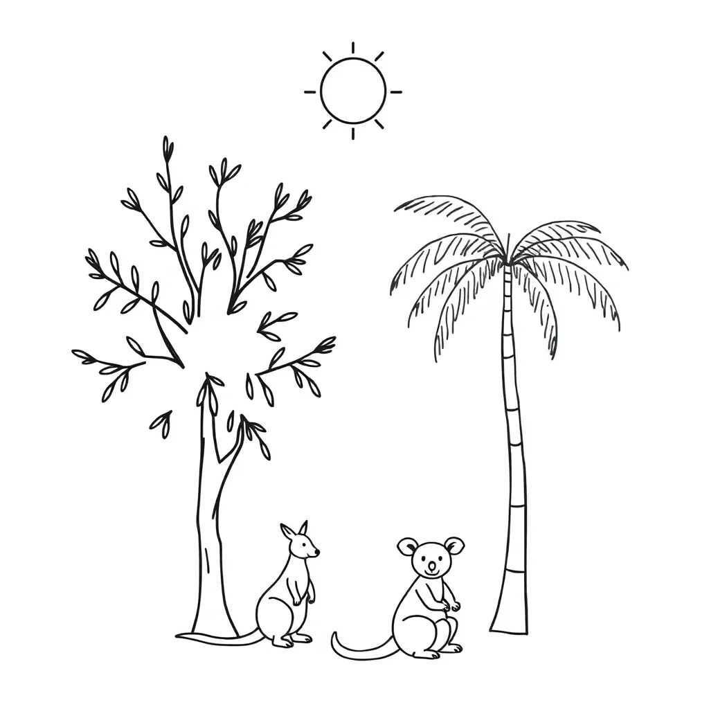Grammar and sentence structure illustration