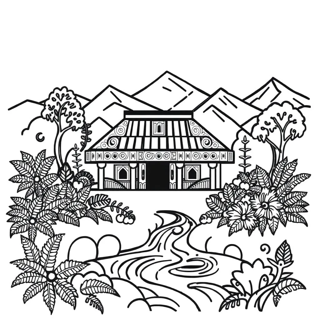 Historical documents and perspectives illustration