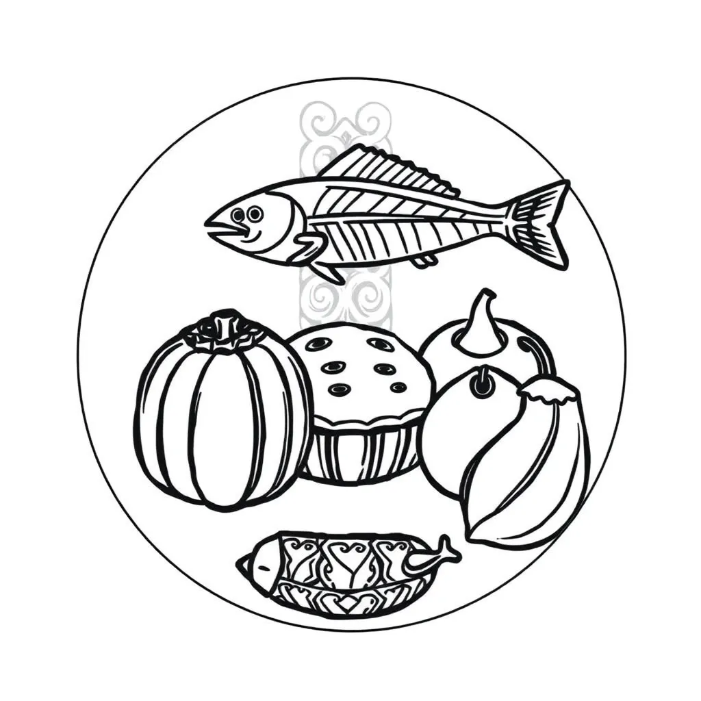 Healthy foods from different food groups
