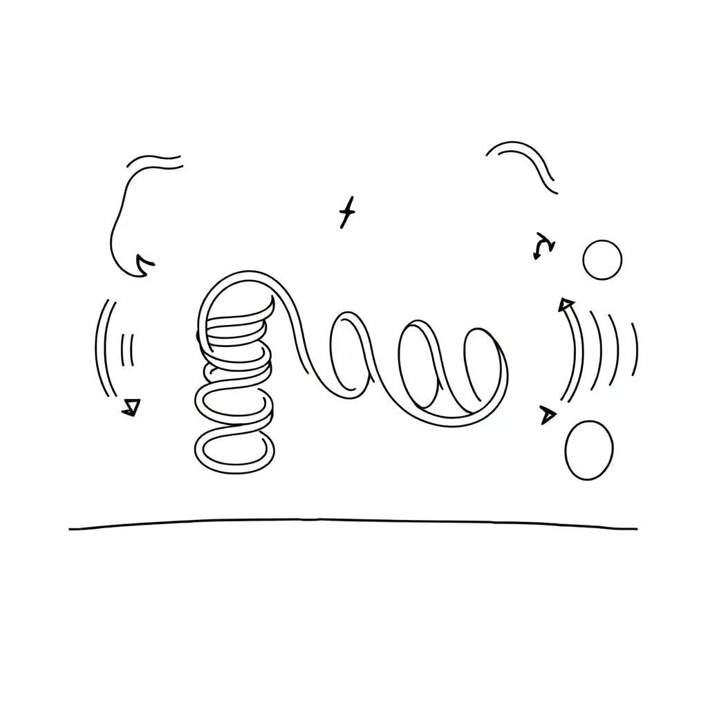 Slinky showing seismic waves