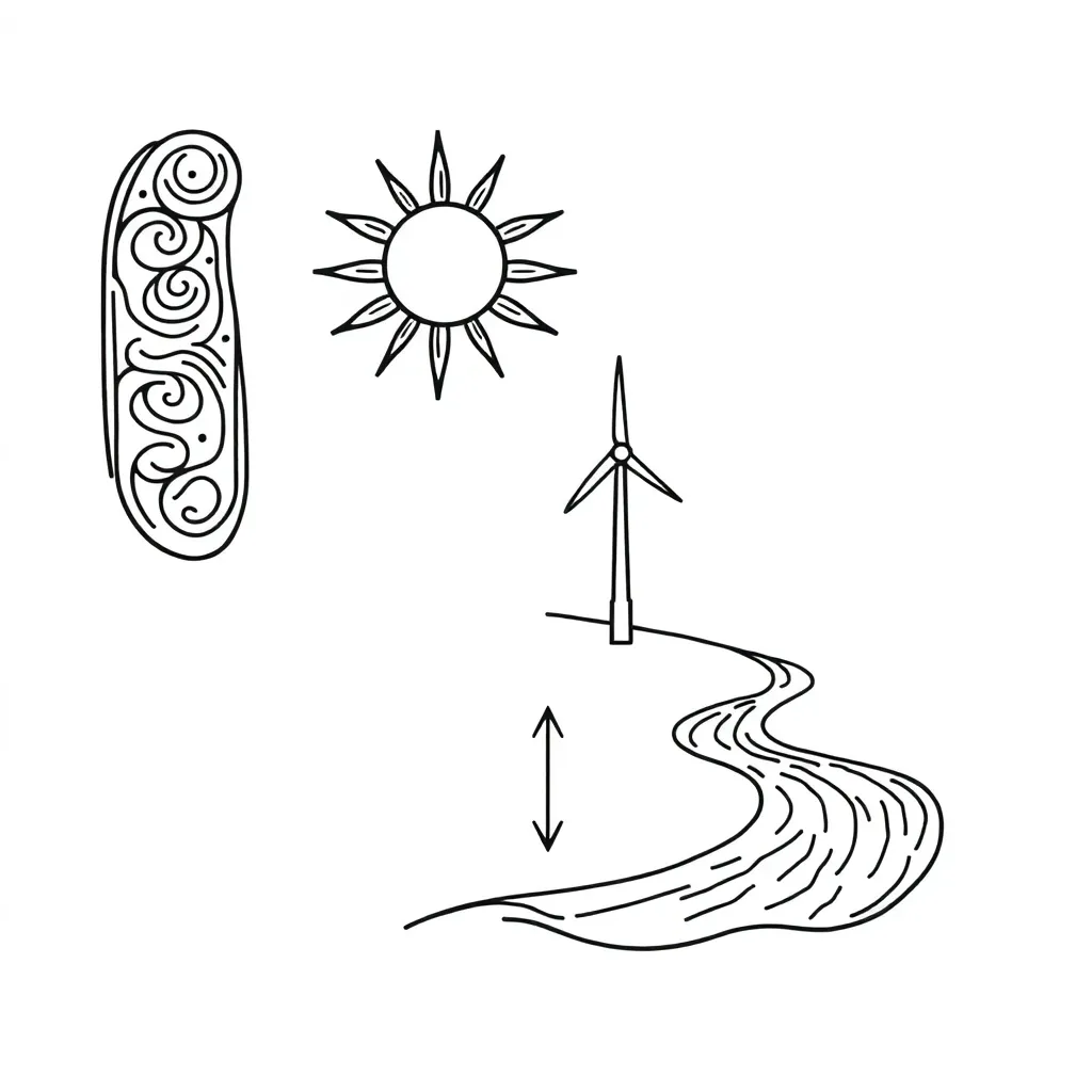 Heat transfer through conduction illustration