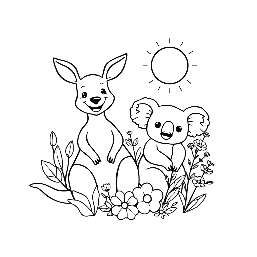 Children showing positive qualities