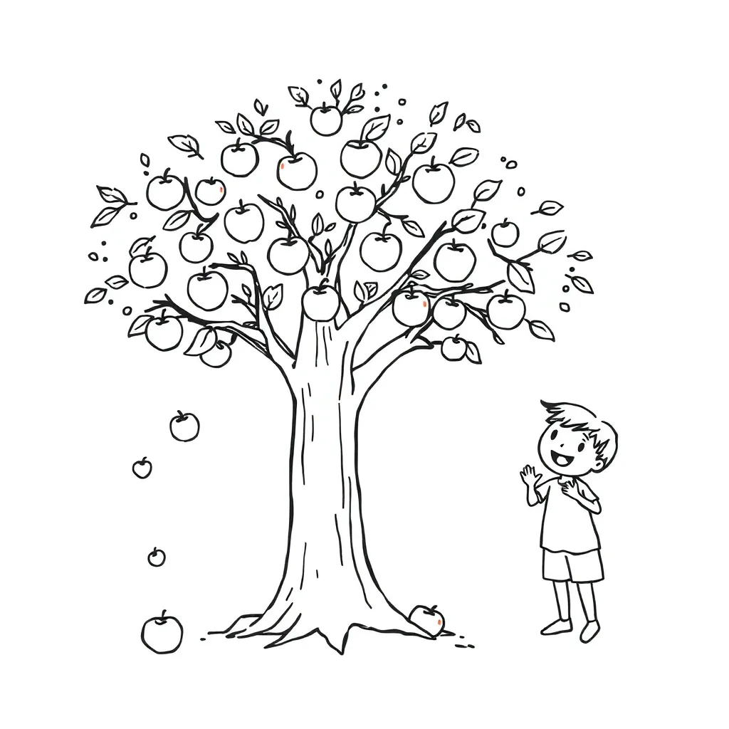 Character reading a book with arrows showing cause and effect