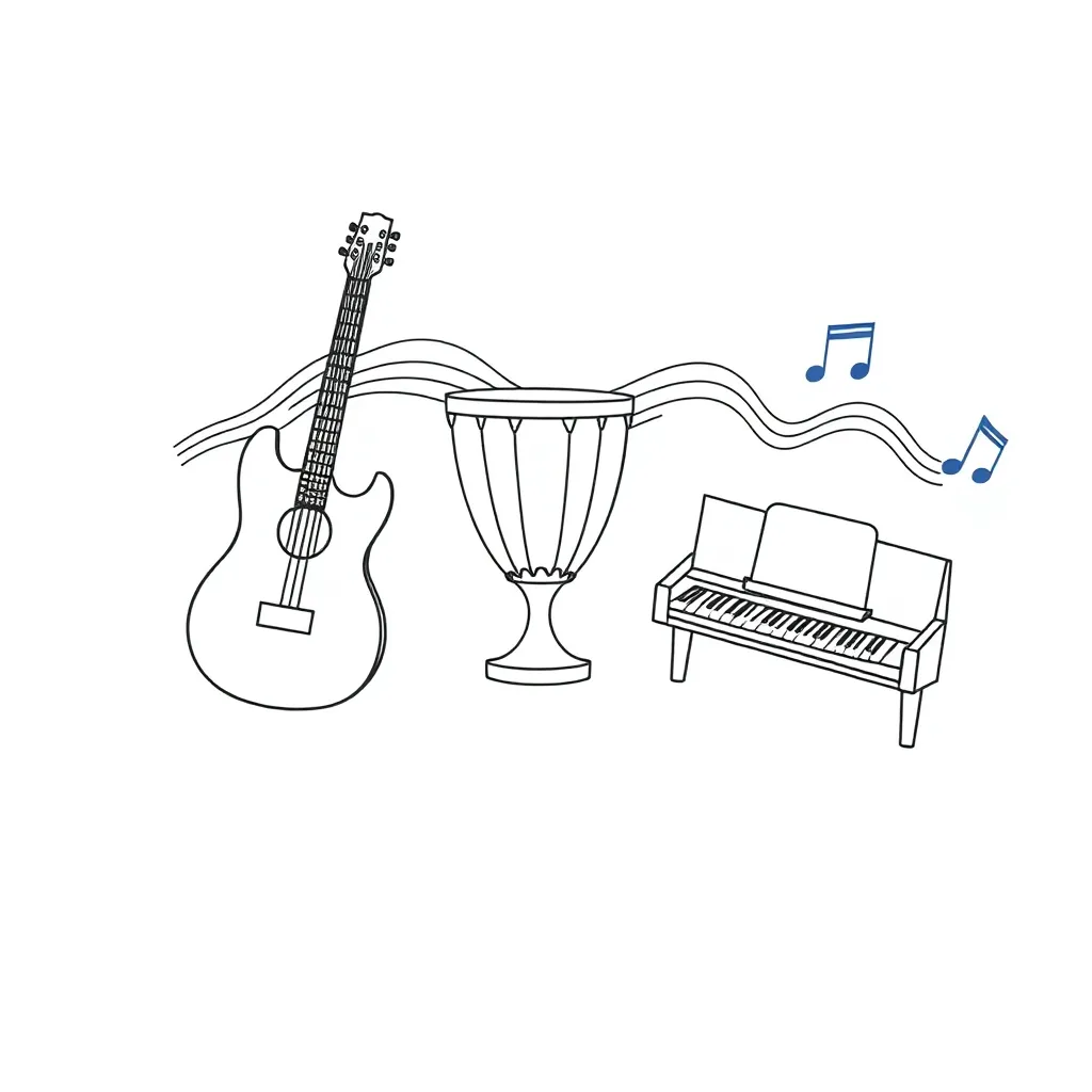 Cat and hat rhyming illustration