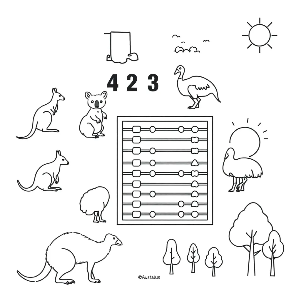 Place value blocks illustration