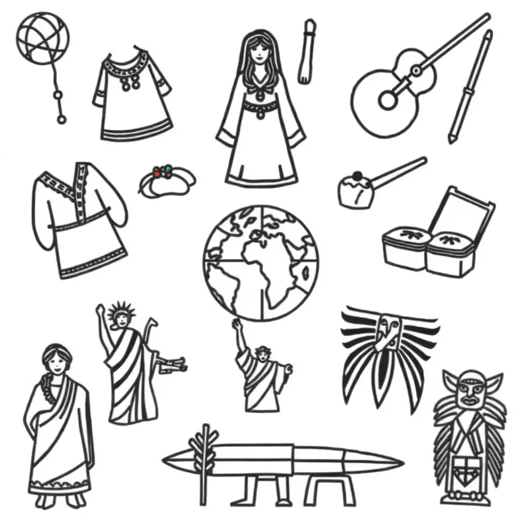 Cultural diversity illustration