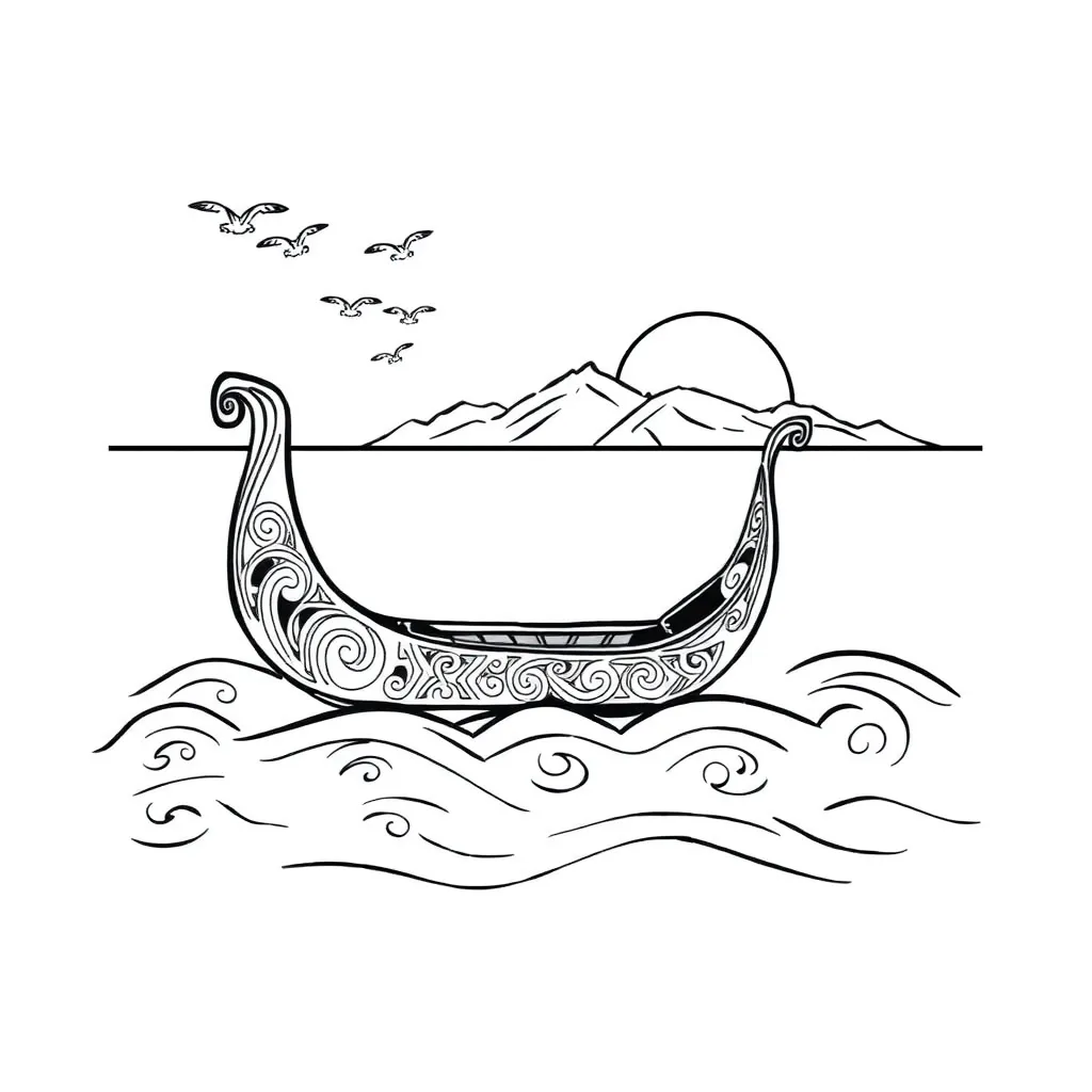 Marine kaitiakitanga illustration