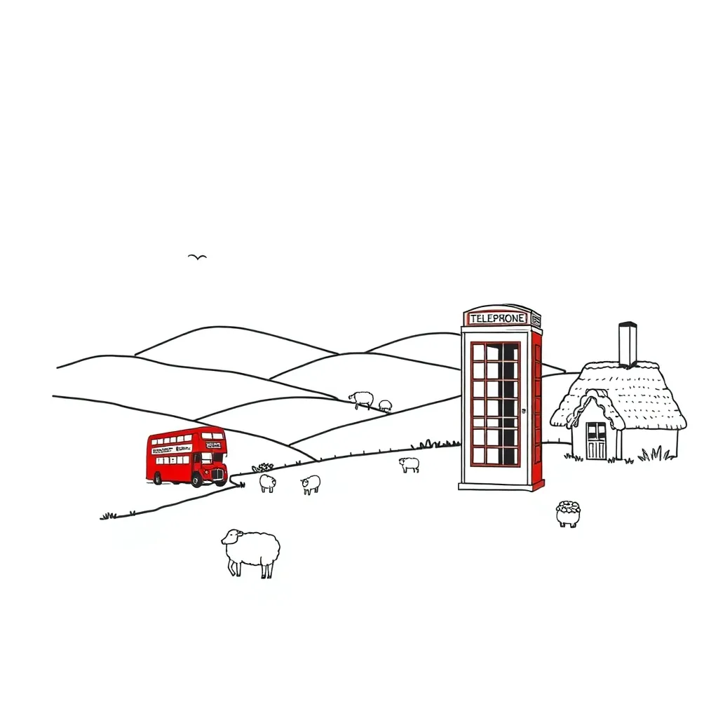 Children reading books with sight words floating around them