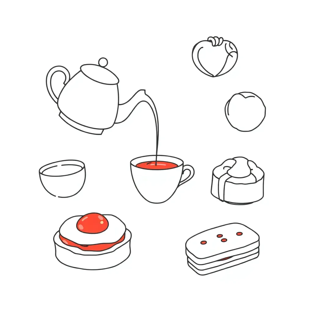 Letter blends illustration