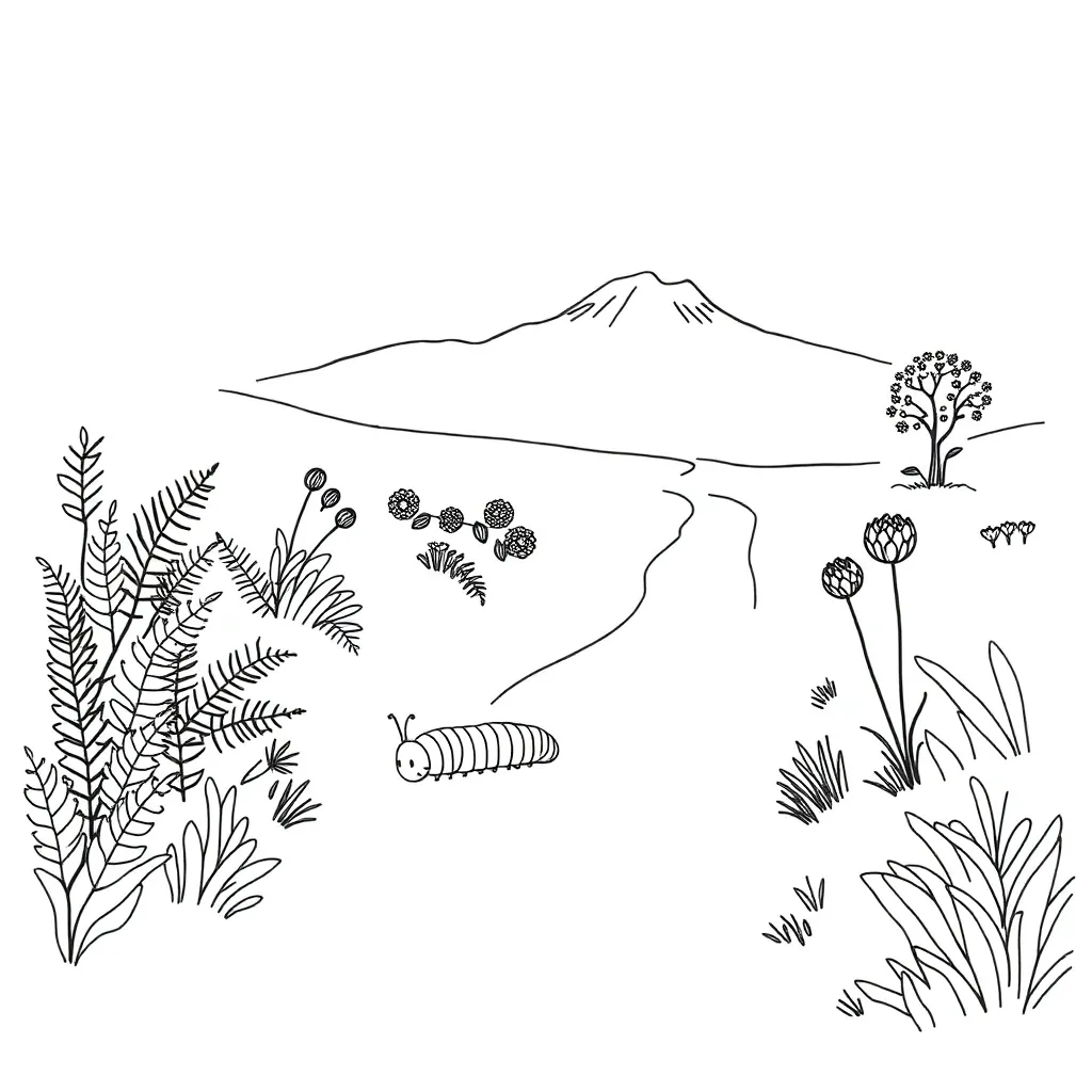 Butterfly life cycle stages