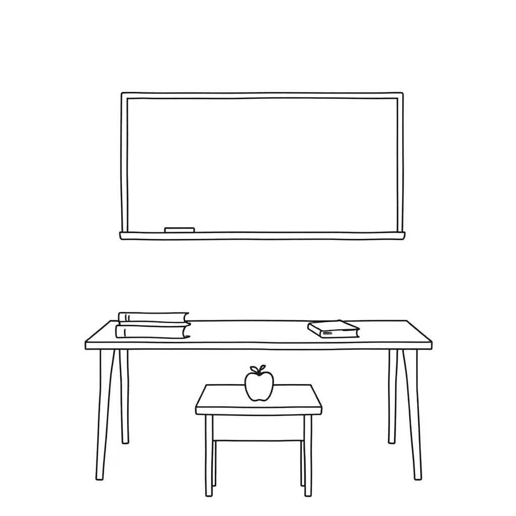 Reading and writing worksheet illustration