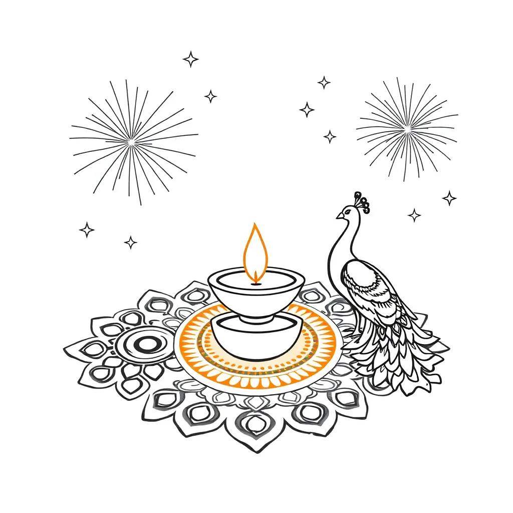 Diwali celebration with music and dancing