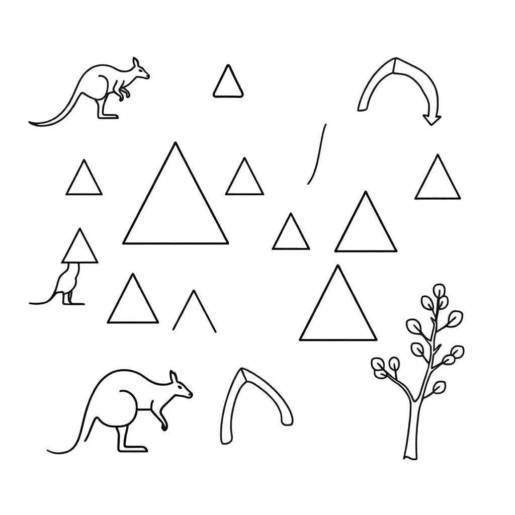 Triangle with base and height measurements