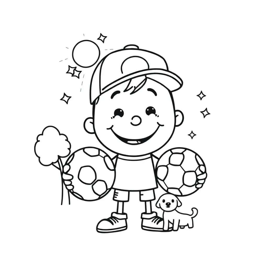 Character reading a book with thought bubbles showing traits