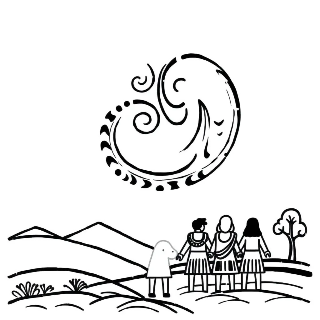 Worksheet illustration