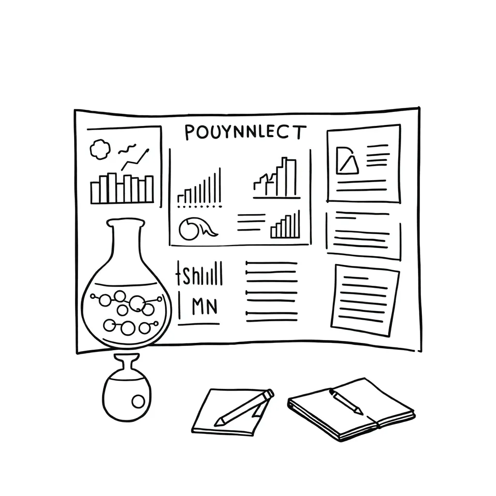 Science fair project display board