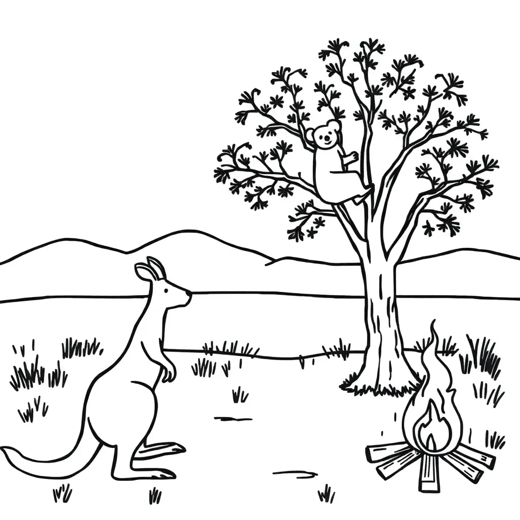 Spelling worksheet illustration